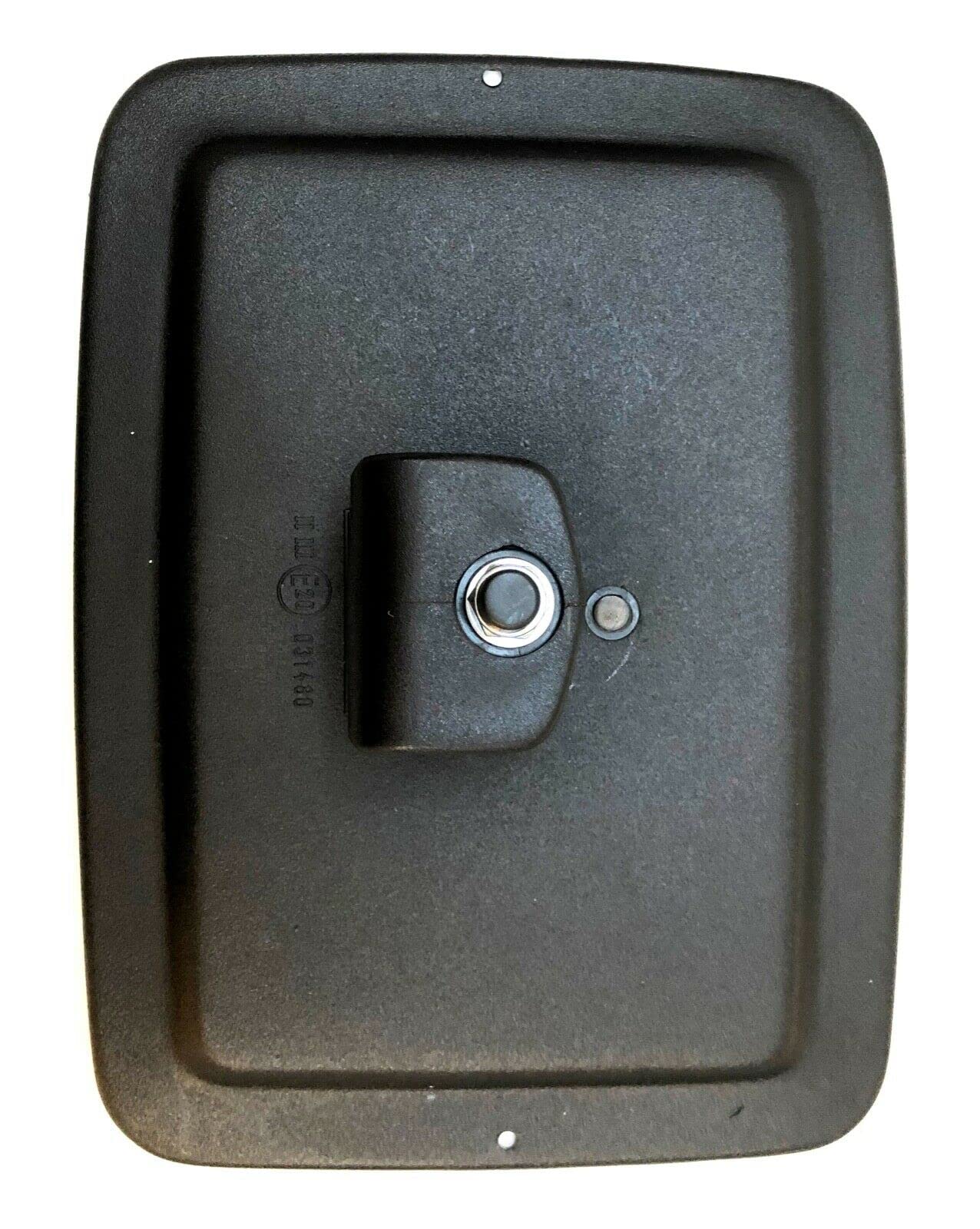 MelTruck® Außenspiegel 248x186 mm ø16-20 E20 konvex für Traktor LKW Bagger Baumaschinen Wohnmobil (1, 248 x 186 mm) von MelTruck