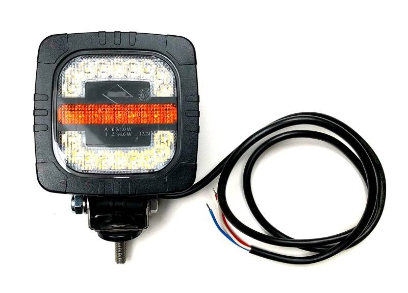 MelTruck® LED Blink-Positionsleuchte vorne 12V 24V E9 für LKW PKW Anhänger Traktor Bagger von MelTruck