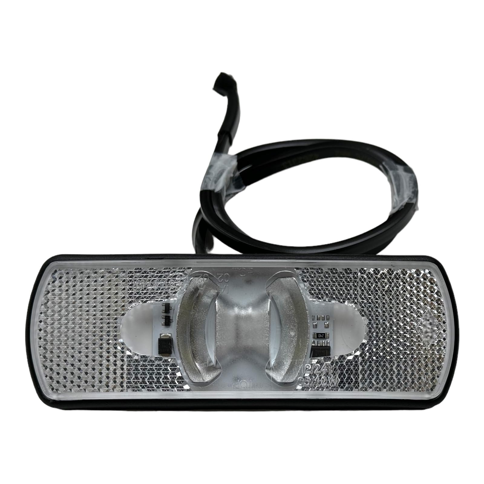 MelTruck® LED Umrissleuchte Begrenzungsleuchte 12V 24V flaches Kabel für LKW PKW Anhänger von MelTruck