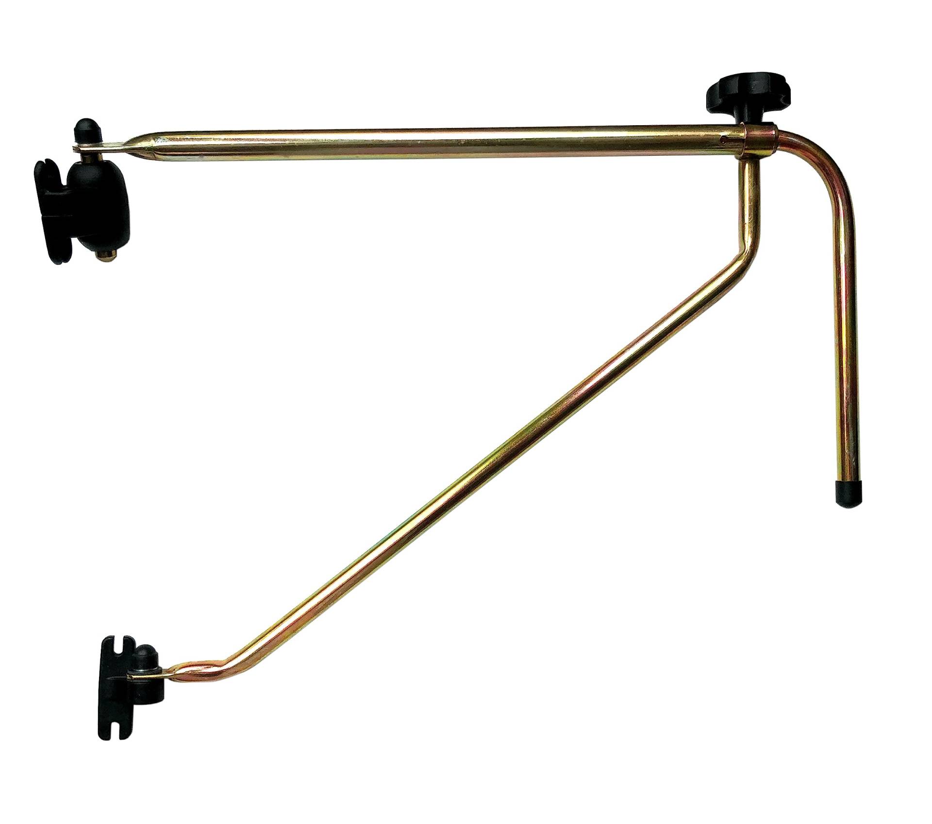 MelTruck® Rechts Spiegelhalter Spiegelarm Spiegelhalterung mit Kupplung ø15 mm für Bagger Traktor (1, Länge: 530-800 mm mit Kupplung (rechts)) von MelTruck