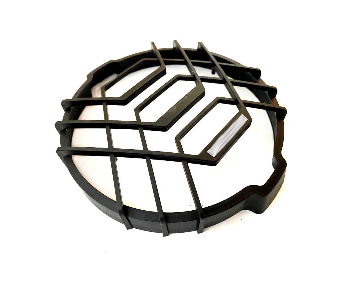 MelTruck® Schutzgitter für Scheinwerfer Durchmesser ø164 mm rund Gitter Schutz schwarz von MelTruck