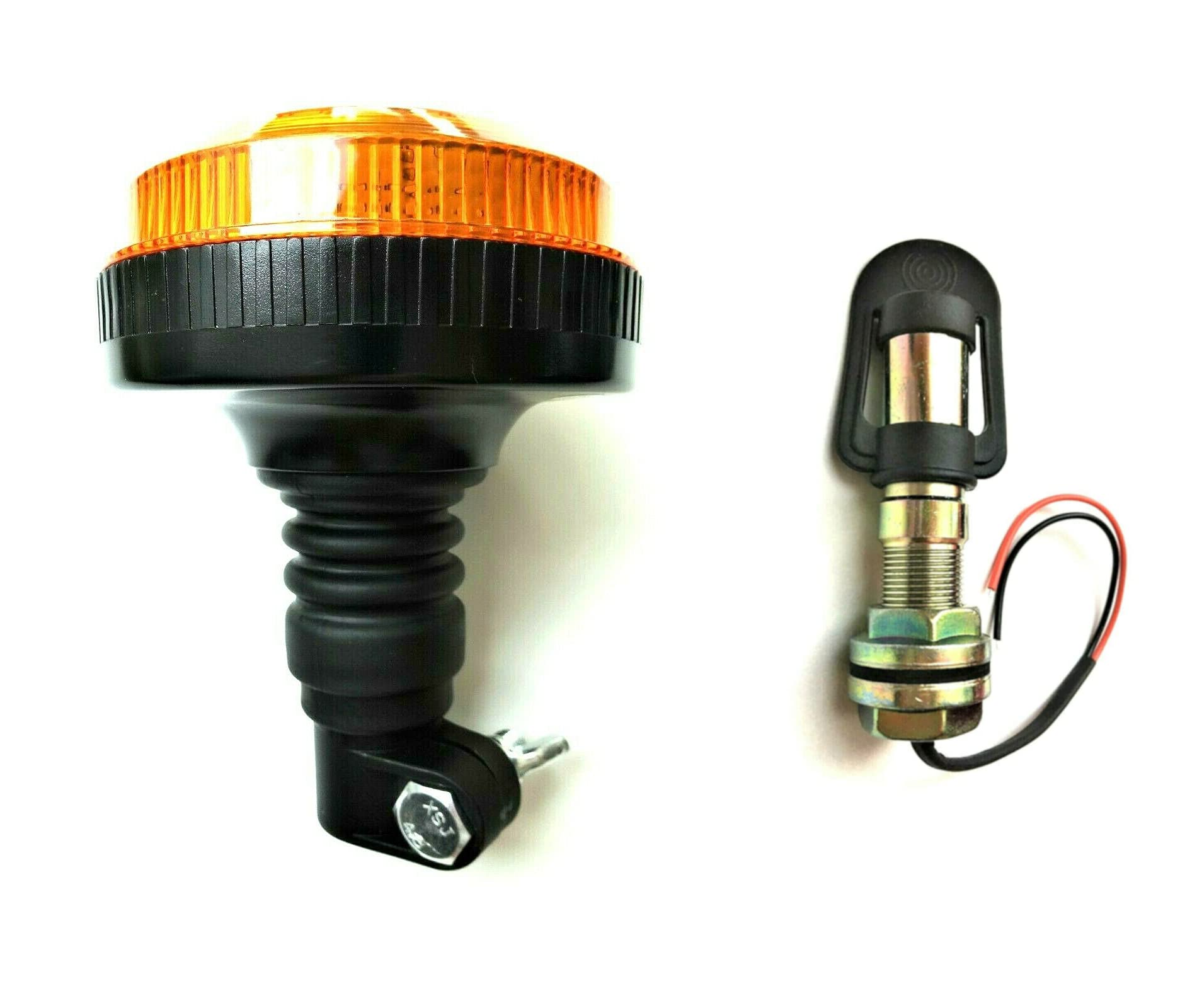 MelTruck® LED Rundumleuchte mit 4 Blitzmuster mit Aufsteckrohr ECE R65 R10 E9 für LKW PKW Traktor MelTruck® LED Rundumleuchte mit 4 Blitzmuster mit Aufsteckrohr ECE R65 R10 E9 für LKW PKW Traktor von MelTruck