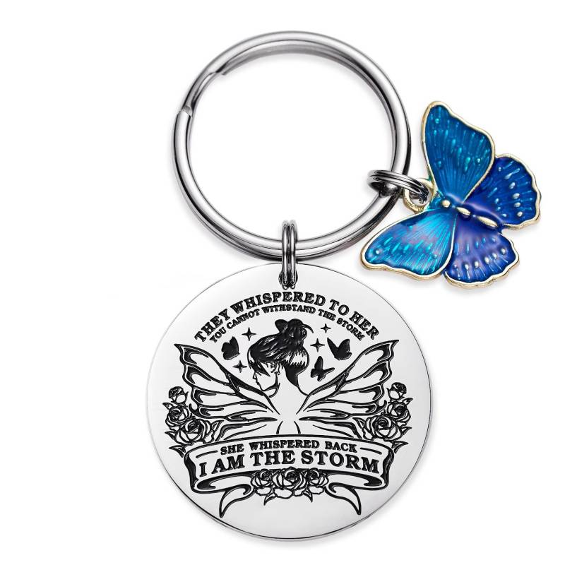 Inspirierende Geschenke für Frauen Schmetterlings-Schlüsselanhänger für ihre Freunde Teenager-Mädchen niedliche Schlüsselanhänger von Melix Home