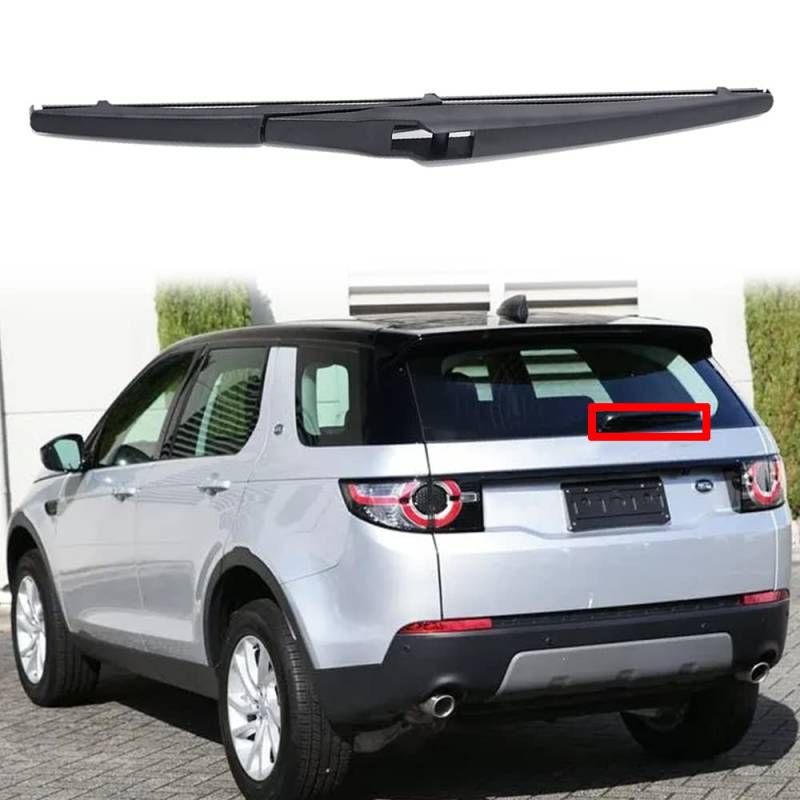 12" Automotive Scheibenwischer Rear Für Land Rover Discovery Sport L550 2014 2015 2016 2017 2018-2023, Wischerblatt Wischerarm hinten Scheibenwischer Teile von MengZJ