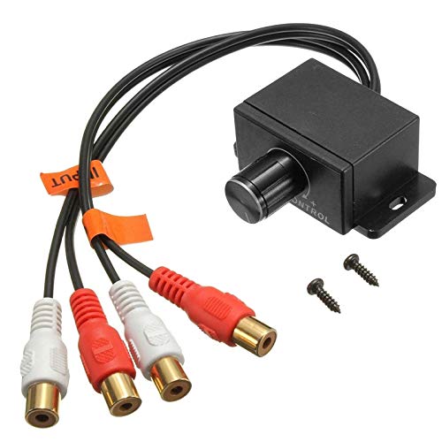 Mengmen UniversalverstäRker Cinch Gain Level LautstäRkeregler für Car Home Schwarz Mengmen UniversalverstäRker Cinch Gain Level LautstäRkeregler für Car Home Schwarz von Mengmen
