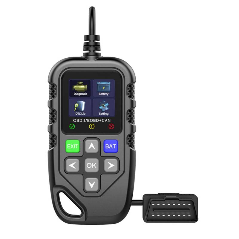 Mengshen Auto OBD2 Scanner Check Engine Fehler Code Leser mit Reset OBD II/EOBD Live Daten Freeze Frame Auto Diagnose Scanner für 1996 oder neuere Fahrzeuge von Mengshen