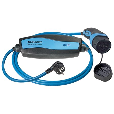 Mennekes E-Auto Not-Ladekabel 4 m - Mode 2 Typ 2 13A für Hybrid und Elektro-PKW, mit 3 kW Schuko -Anschluss an Haushalts-Steckdose Mennekes E-Auto Not-Ladekabel 4 m - Mode 2 Typ 2 13A für Hybrid und Elektro-PKW, mit 3 kW Schuko -Anschluss an Haushalts-Steckdose von Mennekes
