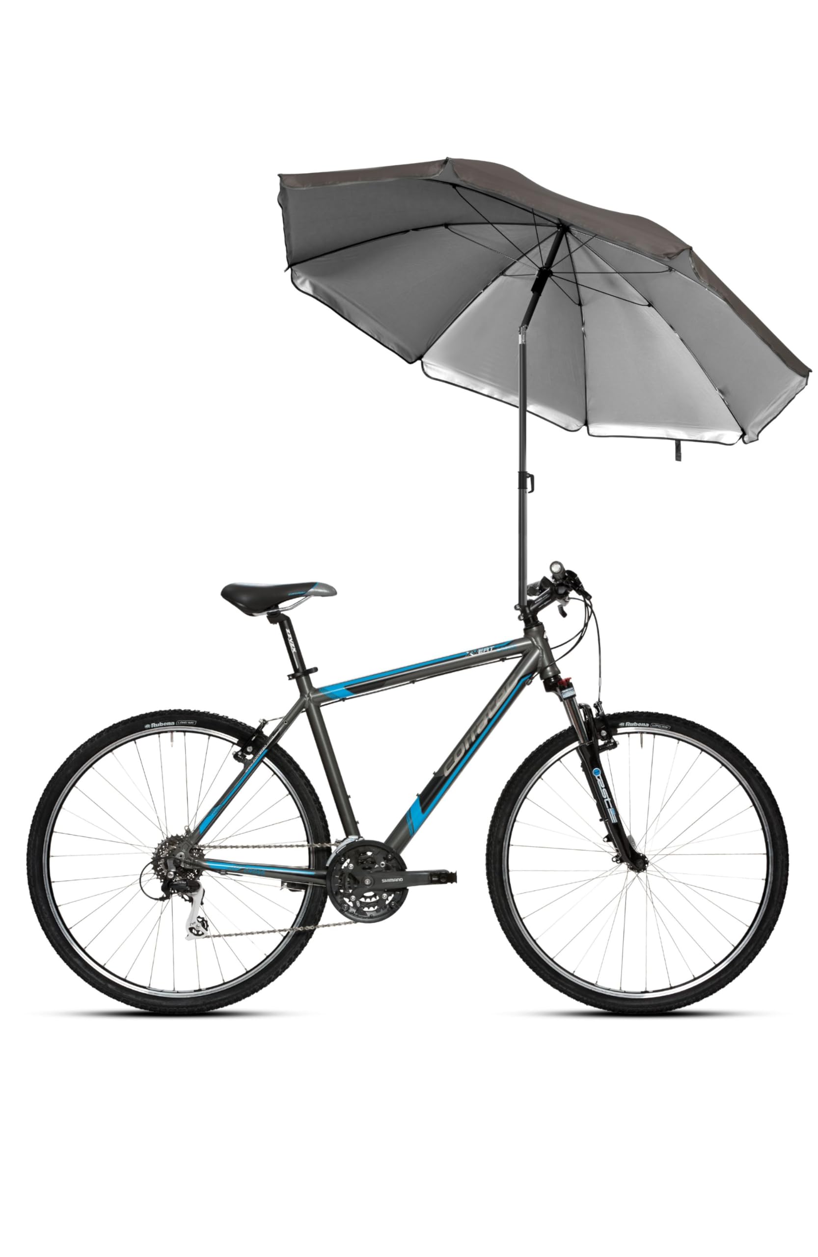 Menz Fahrrad Sonnenschirm inkl. Hülle - Verstellbarer rund Schirm für Fahrrad, Taupe - UPF 50+ Sonnenschirm für komfortablen Sonnenschutz auf Fahrradtouren Menz Fahrrad Sonnenschirm inkl. Hülle - Verstellbarer rund Schirm für Fahrrad, Taupe - UPF 50+ Sonnenschirm für komfortablen Sonnenschutz auf Fahrradtouren von Menz