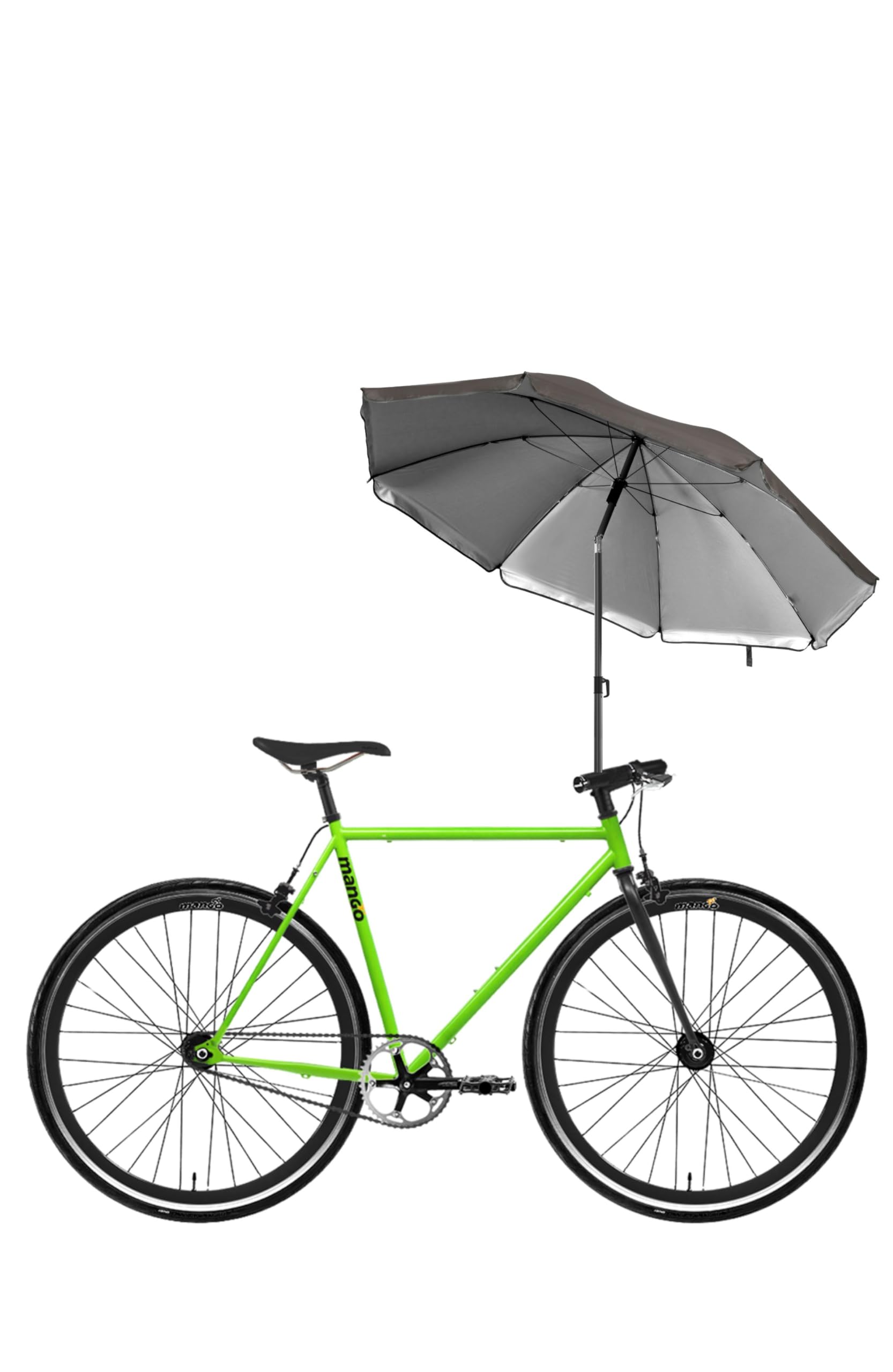 Menz Fahrrad Sonnenschirm rund inkl. Hülle, Verstellbarer Sonnenschirm für Fahrrad, UV-Schutz UPF 50+, Fahrradzubehör für Outdoor-Aktivitäten, Taupe Menz Fahrrad Sonnenschirm rund inkl. Hülle, Verstellbarer Sonnenschirm für Fahrrad, UV-Schutz UPF 50+, Fahrradzubehör für Outdoor-Aktivitäten, Taupe von Menz