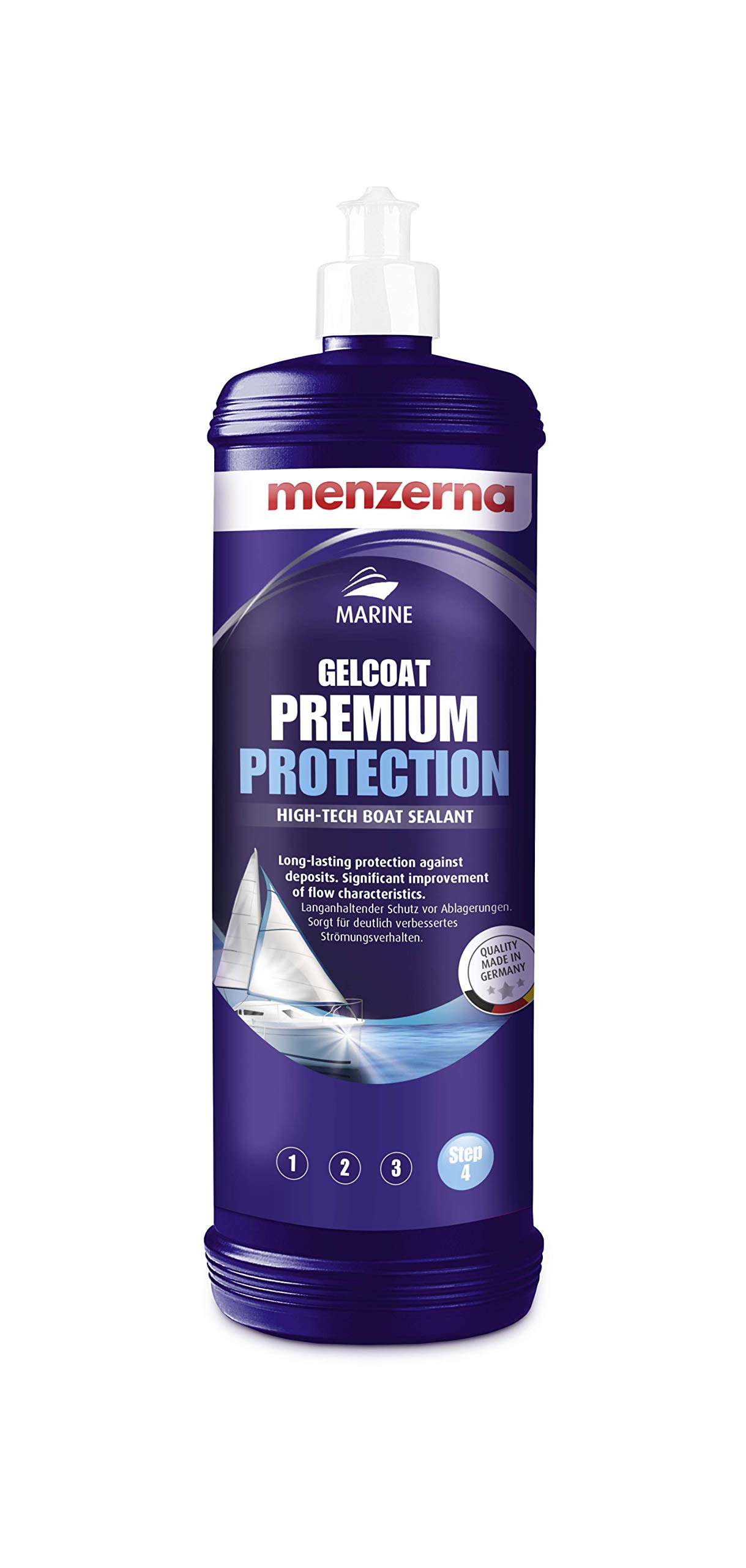 menzerna Marine GELCOAT Premium Protection Bootspflege 1 Liter von menzerna