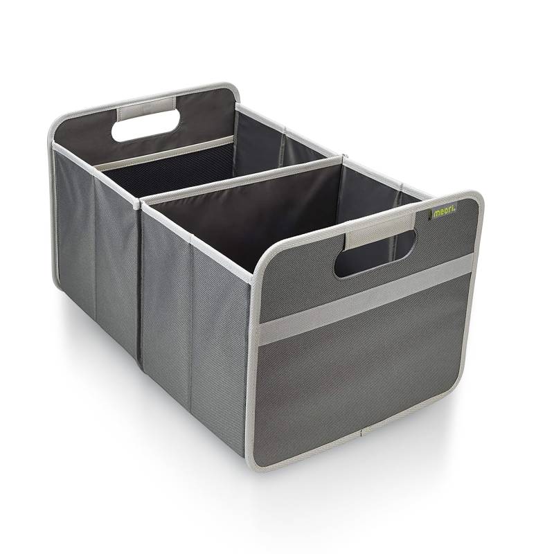 meori Aufbewahrungsbox faltbar Traglast 30 kg - 50cm 32cm 27.5cm Größe L - Granite Grey von meori