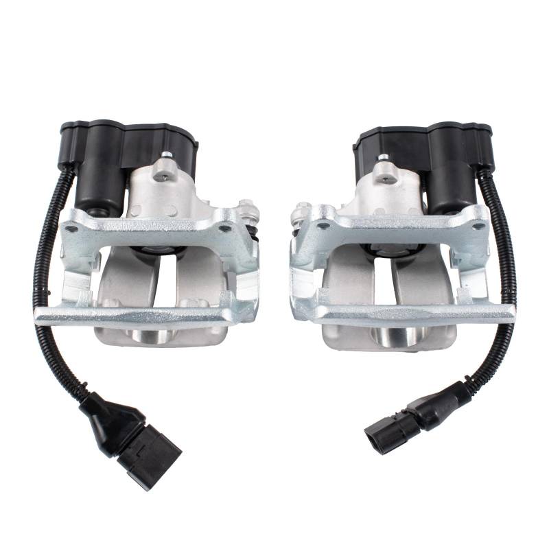 2x Bremssattel +Servomotor Hinten Links Rechts Ersatz für 2002-2010 A8 S8 D3 4E2 4E8 2.8 3.0 3.2 FSI Autozubehör Teil# 4E0615403A 4E0615404A 4E0615403B 4E0615404B 4E0615403C 4E0615404C von Merautop SJ
