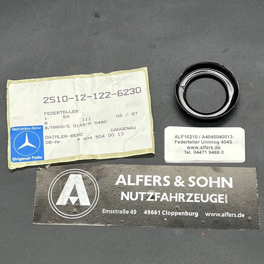 Federteller Kühlerhalterung Unimog 404S und diverse, A4045040013 von Mercedes-Benz