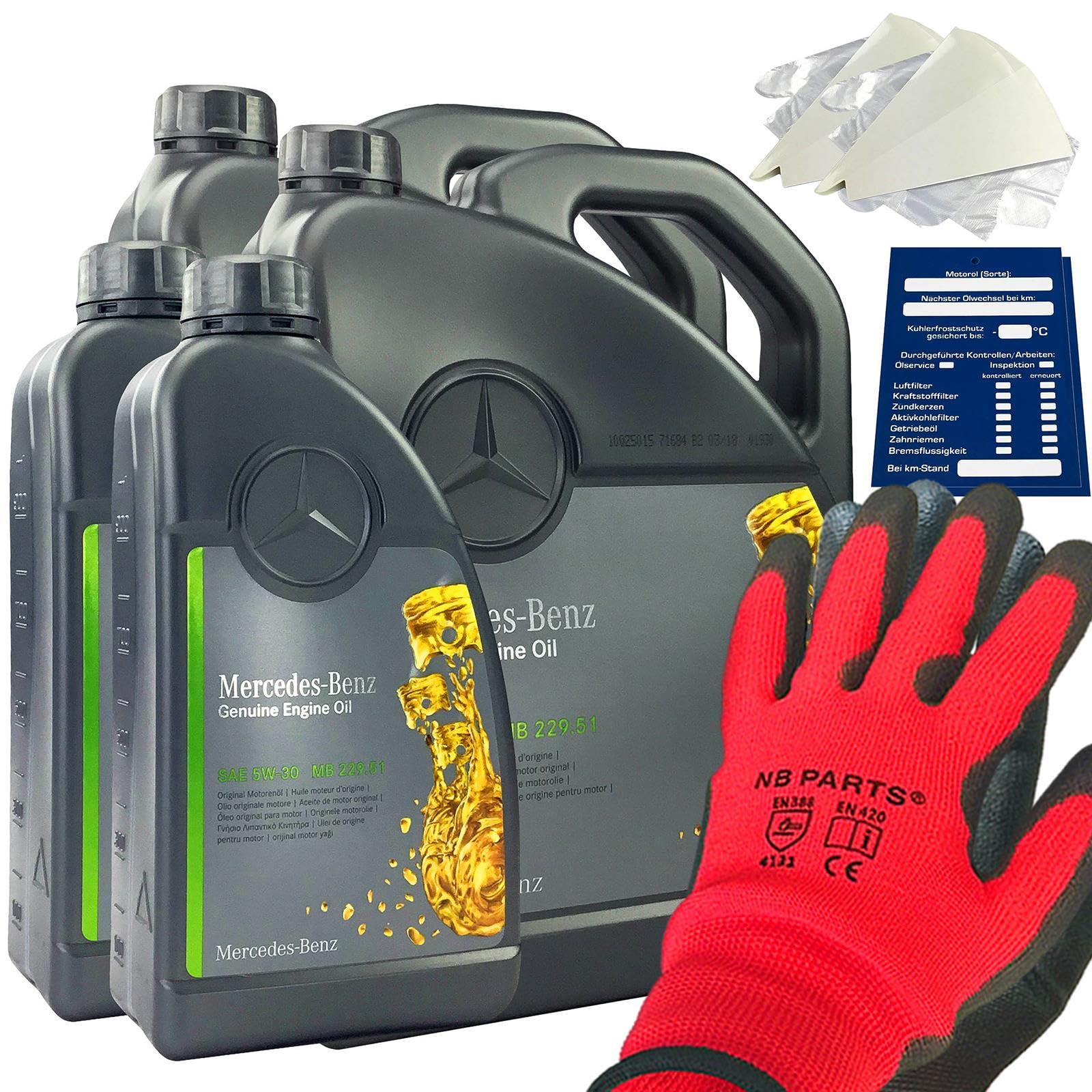 Mercedes-Benz Original Motorenöl SET 5W-30 MB 229.51 12 Liter Mercedes-Benz Original Motorenöl SET 5W-30 MB 229.51 12 Liter von Mercedes-Benz