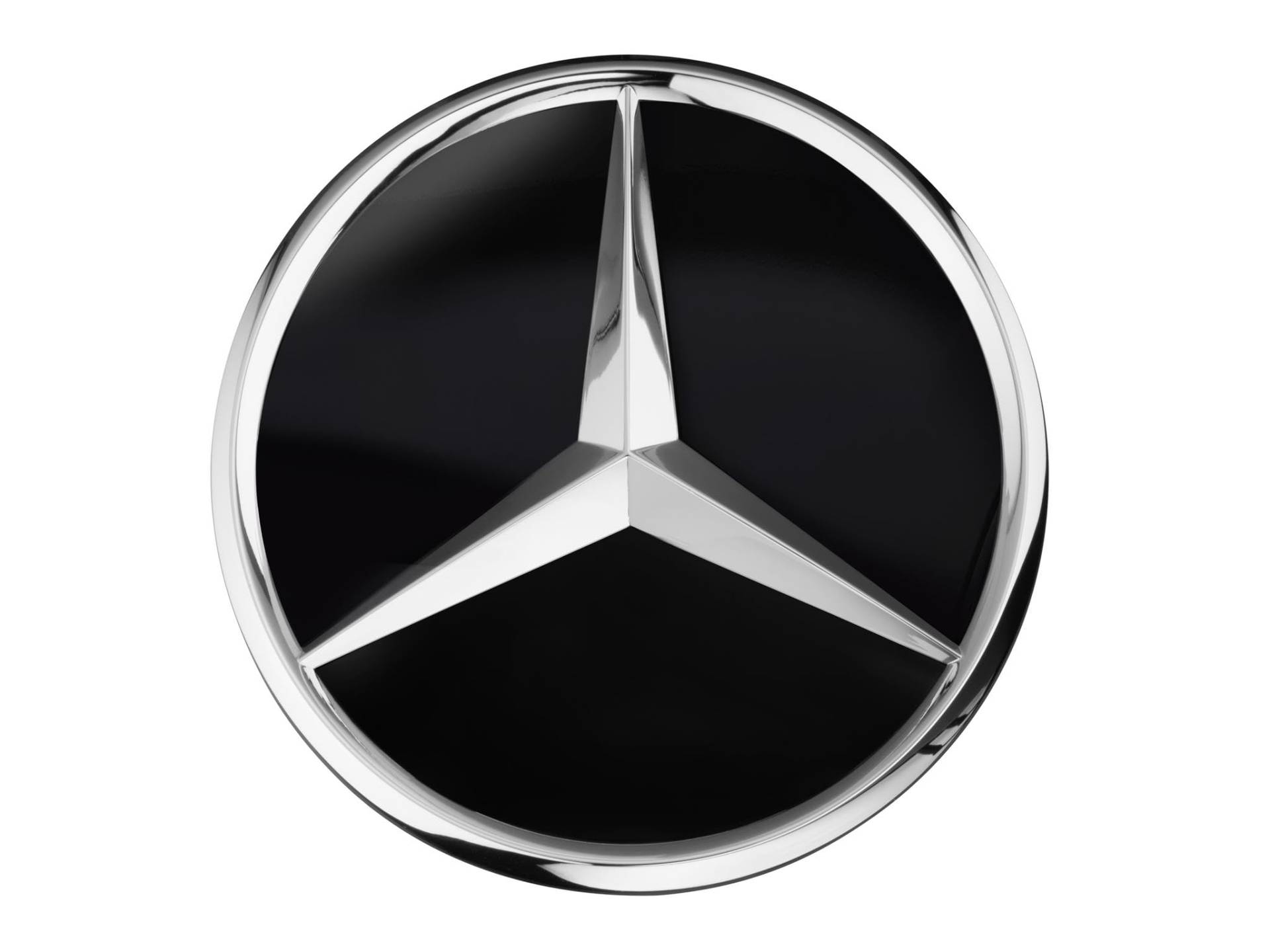 Mercedes-Benz Mercedes-Benz Collection Mercedes-Benz Radnabenabdeckung | Stern erhaben | schwarz matt von Mercedes-Benz