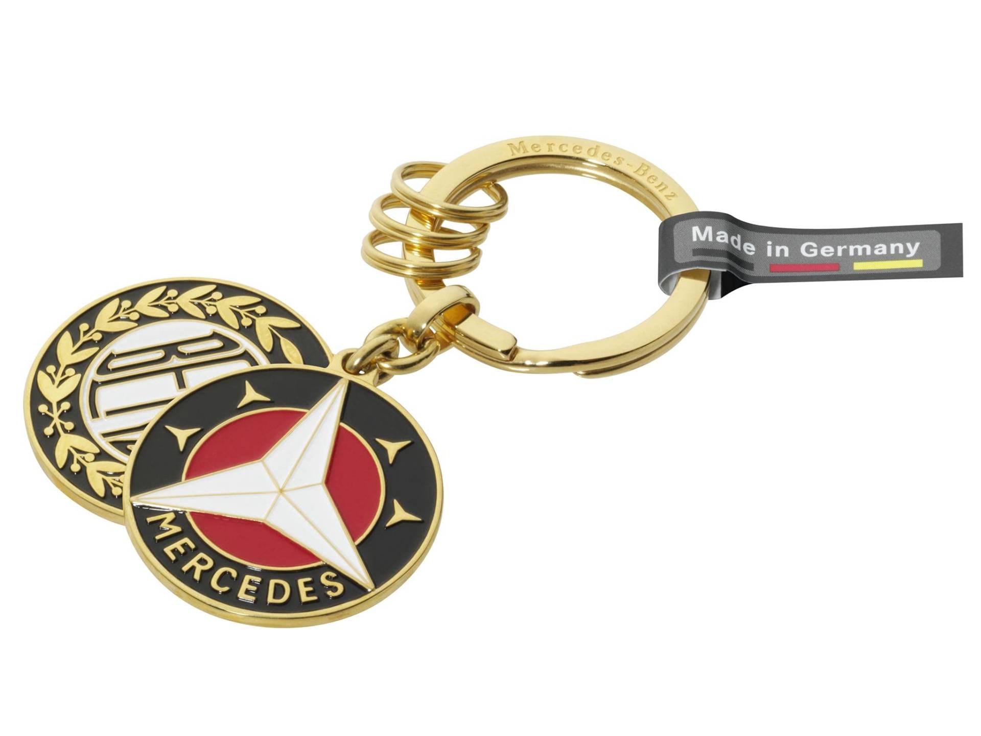 Mercedes-Benz Schlüsselanhänger Sindelfingen | goldfarben | Messing Mercedes-Benz Schlüsselanhänger Sindelfingen | goldfarben | Messing von Mercedes-Benz