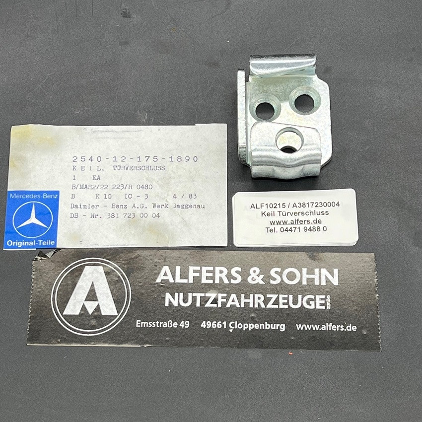 Schliesskeil links Mercedes 1017, A3817230004 von Mercedes-Benz