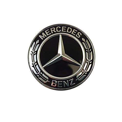 Sternplakette C-Klasse W204, W205 schwarz von Mercedes-Benz