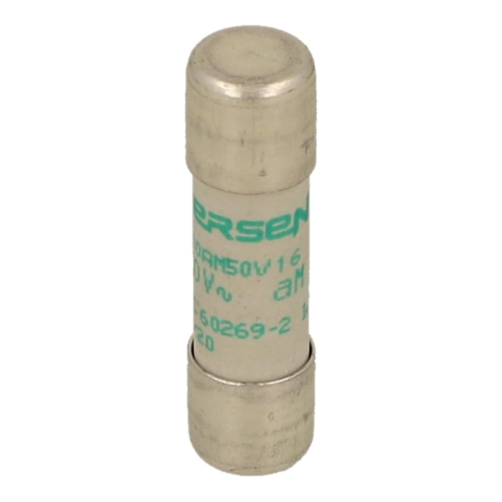 F214618J | F214618 | FR10AM50V16 | MERSEN (FERRAZ) CYLINDRICAL FUSE-LINK AM 500VAC 10.3X38, 16A von Mersen