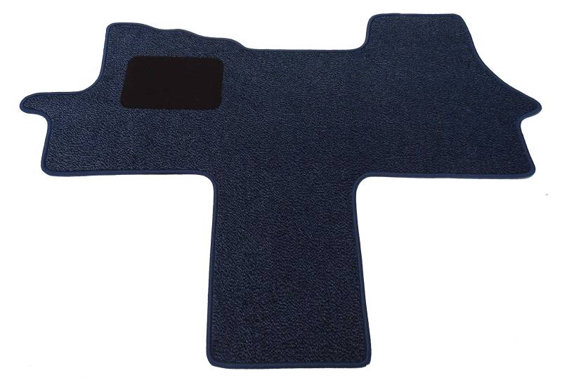 Mertex Automatte Autoteppich kompatibel mit Ducato 250, Jumper II 250, Boxer II 250 ab Bj. 2006 Schmutzfang Oslo (blau, Fahrerhausteppich) von MERTEX