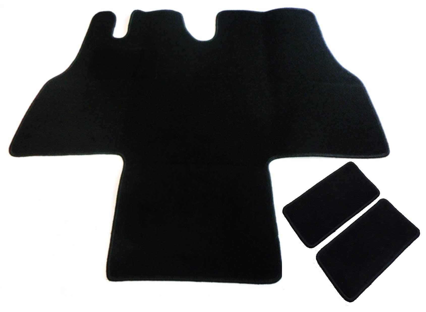 Mertex Automatte Autoteppich kompatibel mit Ducato Jumper I Boxer I 230 Bj. 1994-2002 Classic schwarz 16123-C-S (braun, Fahrerhausteppich mit 2 Einstiegsmatten) von MERTEX