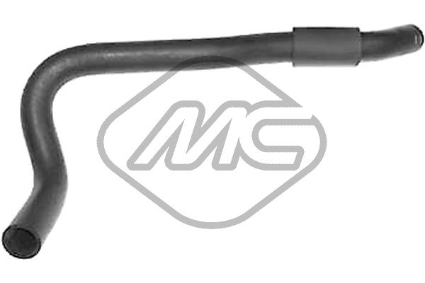 Kühlerschlauch oben Metalcaucho 94346 von Metalcaucho
