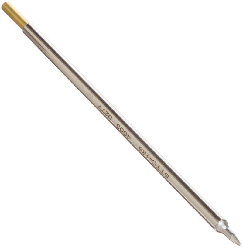 Metcal STTC-138 Meißel-Lötkartusche, 30 Grad, 1,35 mm x 9,9 mm, Silber von Metcal