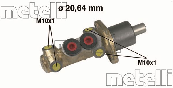 Hauptbremszylinder Metelli 05-0059 von Metelli