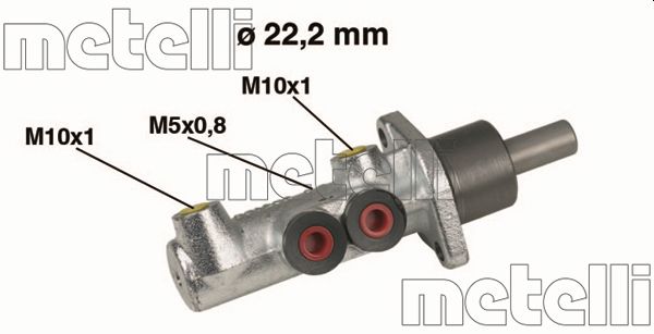 Hauptbremszylinder Metelli 05-0354 Hauptbremszylinder Metelli 05-0354 von Metelli