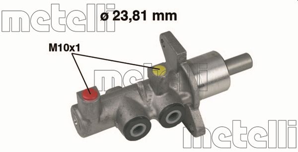 Hauptbremszylinder Metelli 05-0379 von Metelli