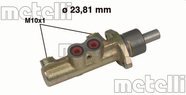 Hauptbremszylinder Metelli 05-0411 Hauptbremszylinder Metelli 05-0411 von Metelli