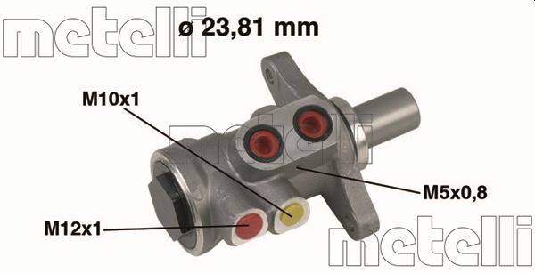 Hauptbremszylinder Metelli 05-0448 Hauptbremszylinder Metelli 05-0448 von Metelli