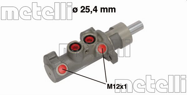 Hauptbremszylinder Metelli 05-0642 von Metelli