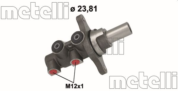 Hauptbremszylinder Metelli 05-1154 Hauptbremszylinder Metelli 05-1154 von Metelli