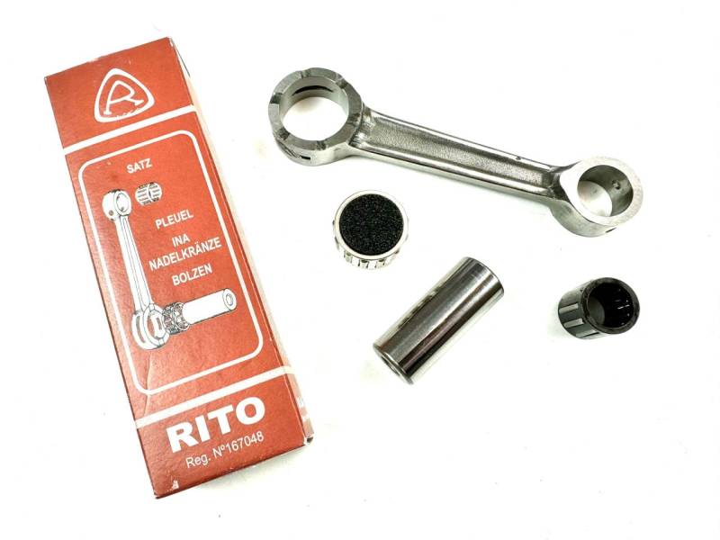 RACING Pleuel Satz RITO passend für Zündapp 5 Gang 91mm C50 KS GTS 517 529 von Meteor