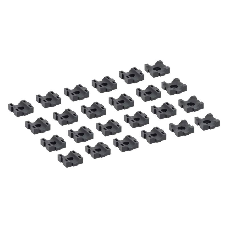 Metra Brands 100-teiliges 4GA auf 1/0GA Modulares Kabelmanagementklemmen-Set von Metra Brands