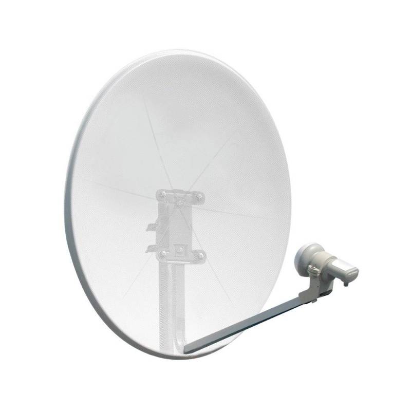 Metronic 498165 TV-Antenne – TV-Antennen (Weiß, 37 dBi, 9.75/10.6 GHz, 10.7 – 12.75 GHz) von Metronic