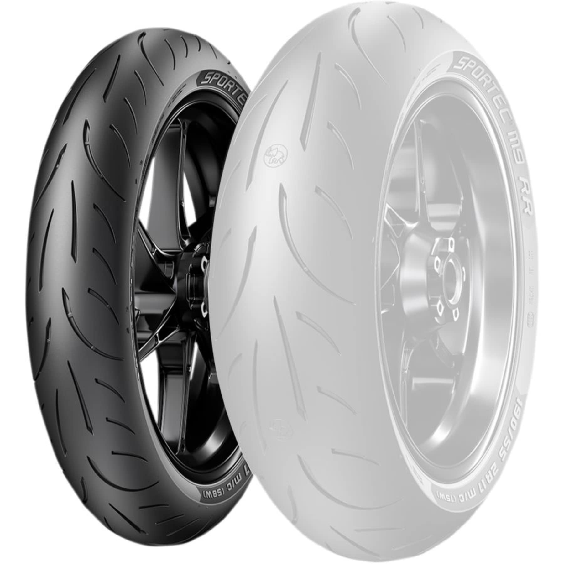 Metzeler 110/70 ZR17 54W Sportec M9 RR Front M/C Motorradreifen Metzeler 110/70 ZR17 54W Sportec M9 RR Front M/C Motorradreifen von Metzeler