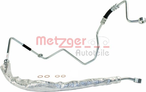 Hydraulikschlauch, Lenkung von Hydraulikpumpe nach Lenkgetriebe Metzger 2361061 von Metzger