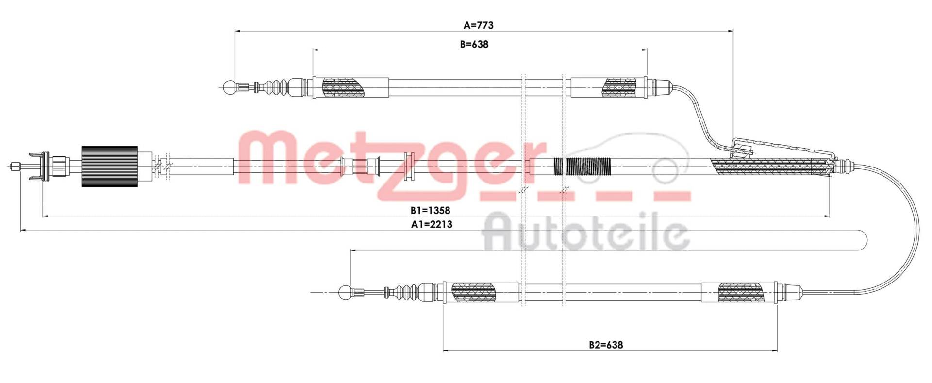 METZGER 11.5845 Bremskraftverstärker METZGER 11.5845 Bremskraftverstärker von Metzger
