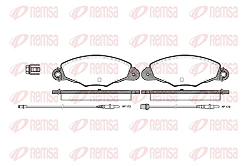 Metzger 0659.04 Bremsbelagsatz, Scheibenbremse von Metzger