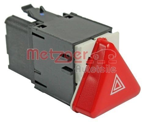 Metzger 0916291 Warnblinkschalter für VW Golf V von Metzger