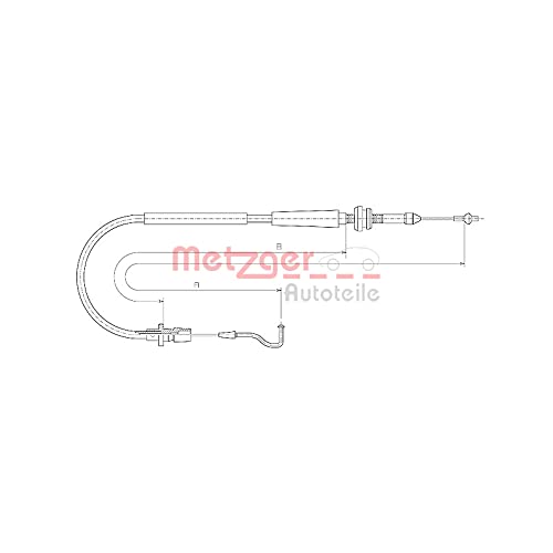 Metzger 11.0637 COFLE Gaszug Metzger 11.0637 COFLE Gaszug von Metzger