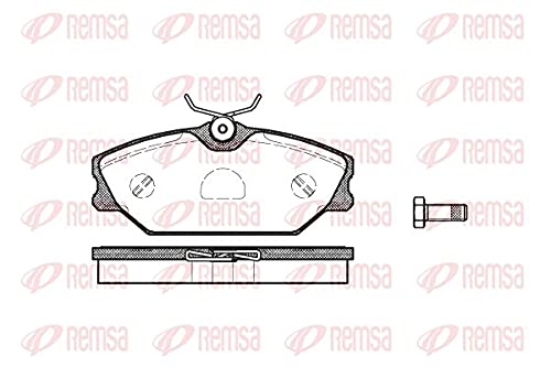 Metzger 208 Bremsbelagsatz, Scheibenbremse - (4-teilig) von Metzger