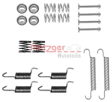 Metzger – Kit Zubehör für die Bremsbeläge Parklicht CR 899 Metzger – Kit Zubehör für die Bremsbeläge Parklicht CR 899 von Metzger