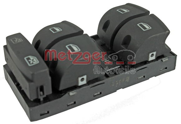 Schalter, Fensterheber fahrerseitig Metzger 0916375 Schalter, Fensterheber fahrerseitig Metzger 0916375 von Metzger