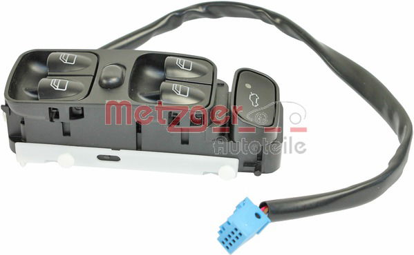 Schalter, Fensterheber fahrerseitig vorne Metzger 0916386 Schalter, Fensterheber fahrerseitig vorne Metzger 0916386 von Metzger