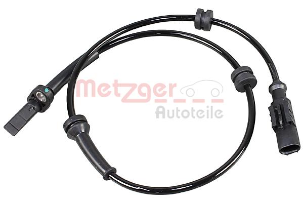 Sensor, Raddrehzahl Hinterachse Metzger 09001344 von Metzger