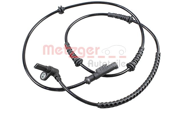 Sensor, Raddrehzahl Hinterachse Metzger 09001350 von Metzger