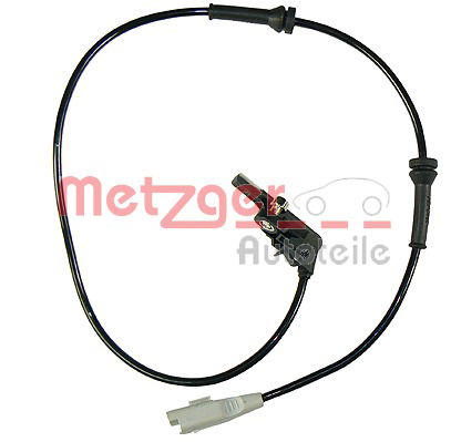 Sensor, Raddrehzahl Hinterachse Metzger 0900394 von Metzger